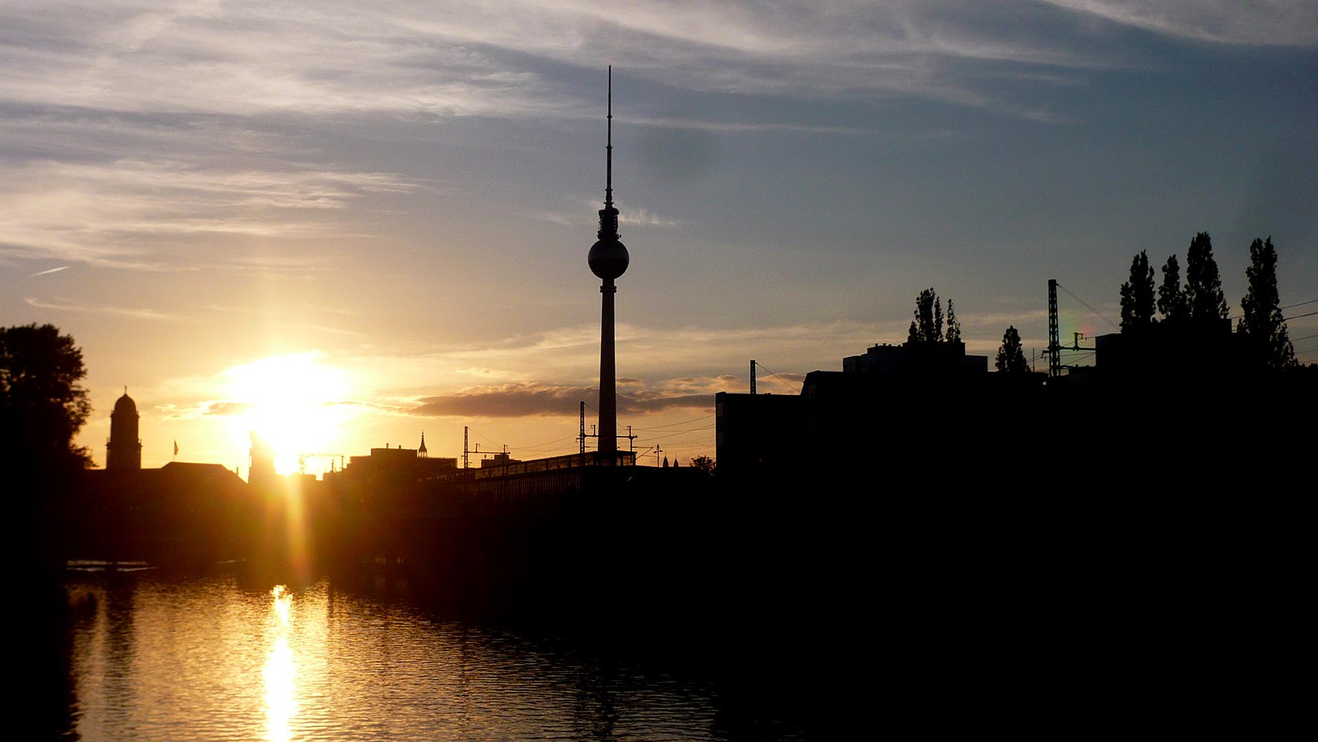 Berlin Sonnenuntergang Impressum