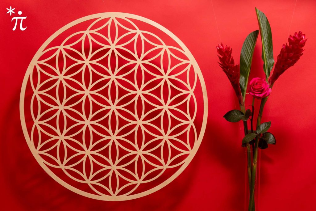 Blume des Lebens aus Holz | A. Badada & die Siegerblume