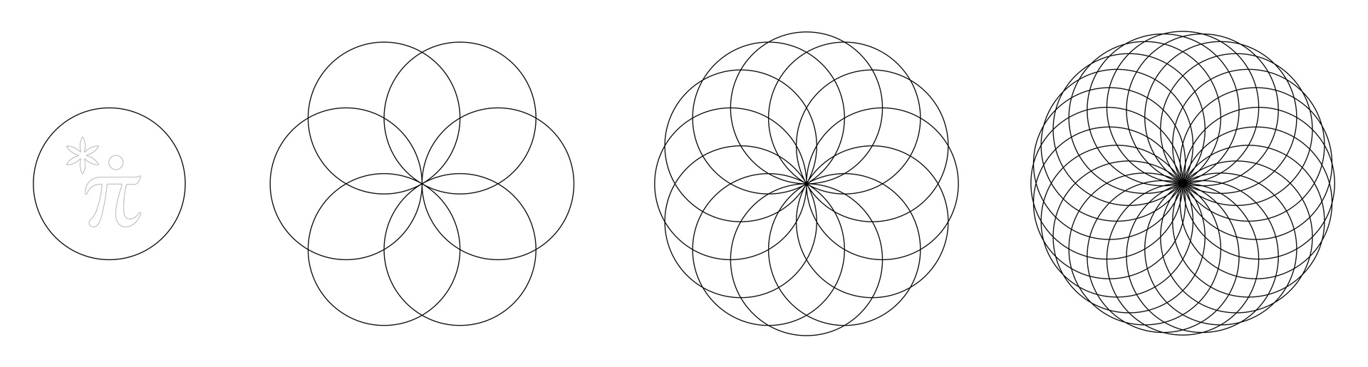 Torus-Zeichnung-Blume-des-Lebens Torus aus der Blume des Lebens