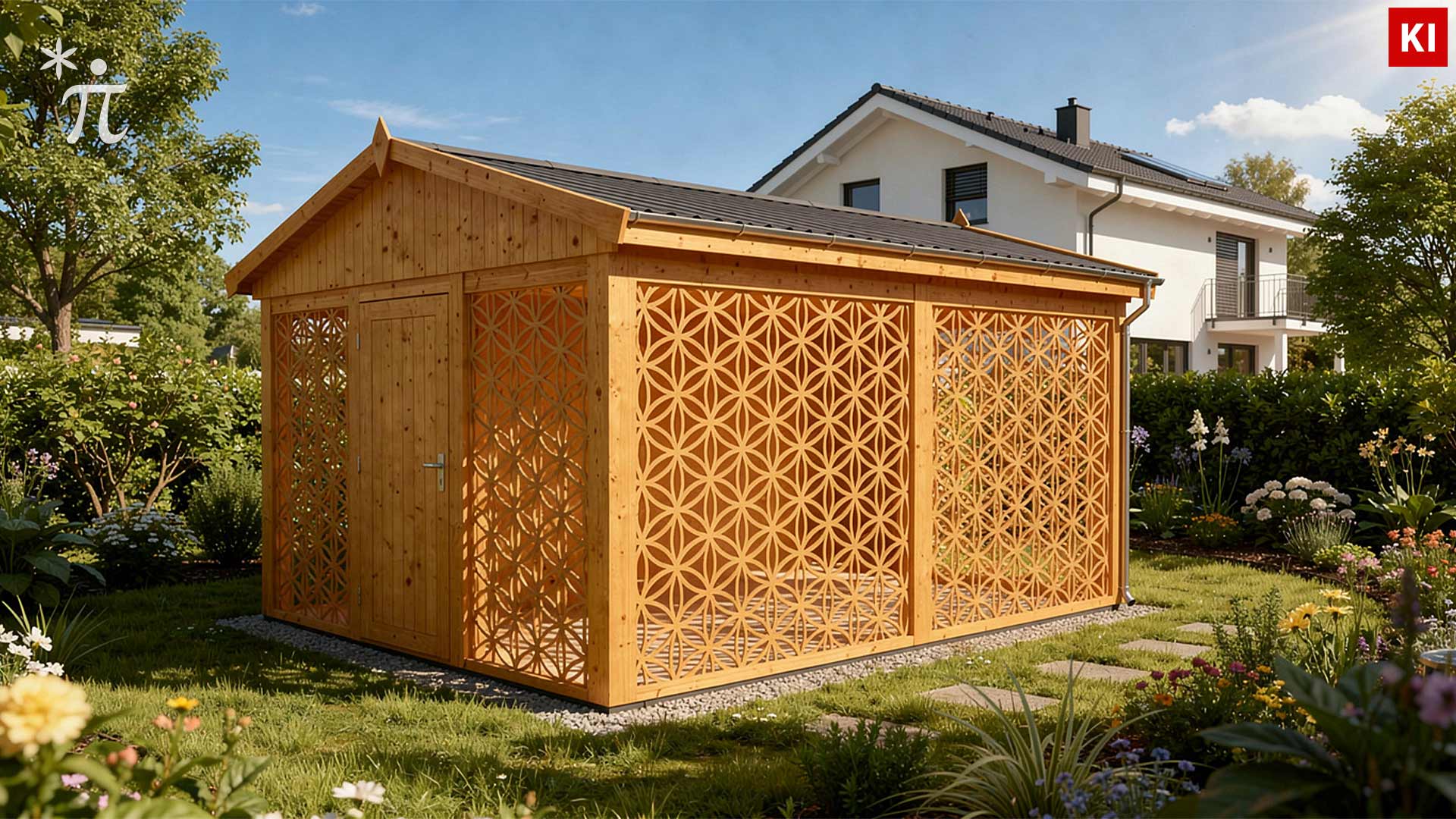 Gartenhaus-Blume-des-Lebens Gartenhaus Blume des Lebens