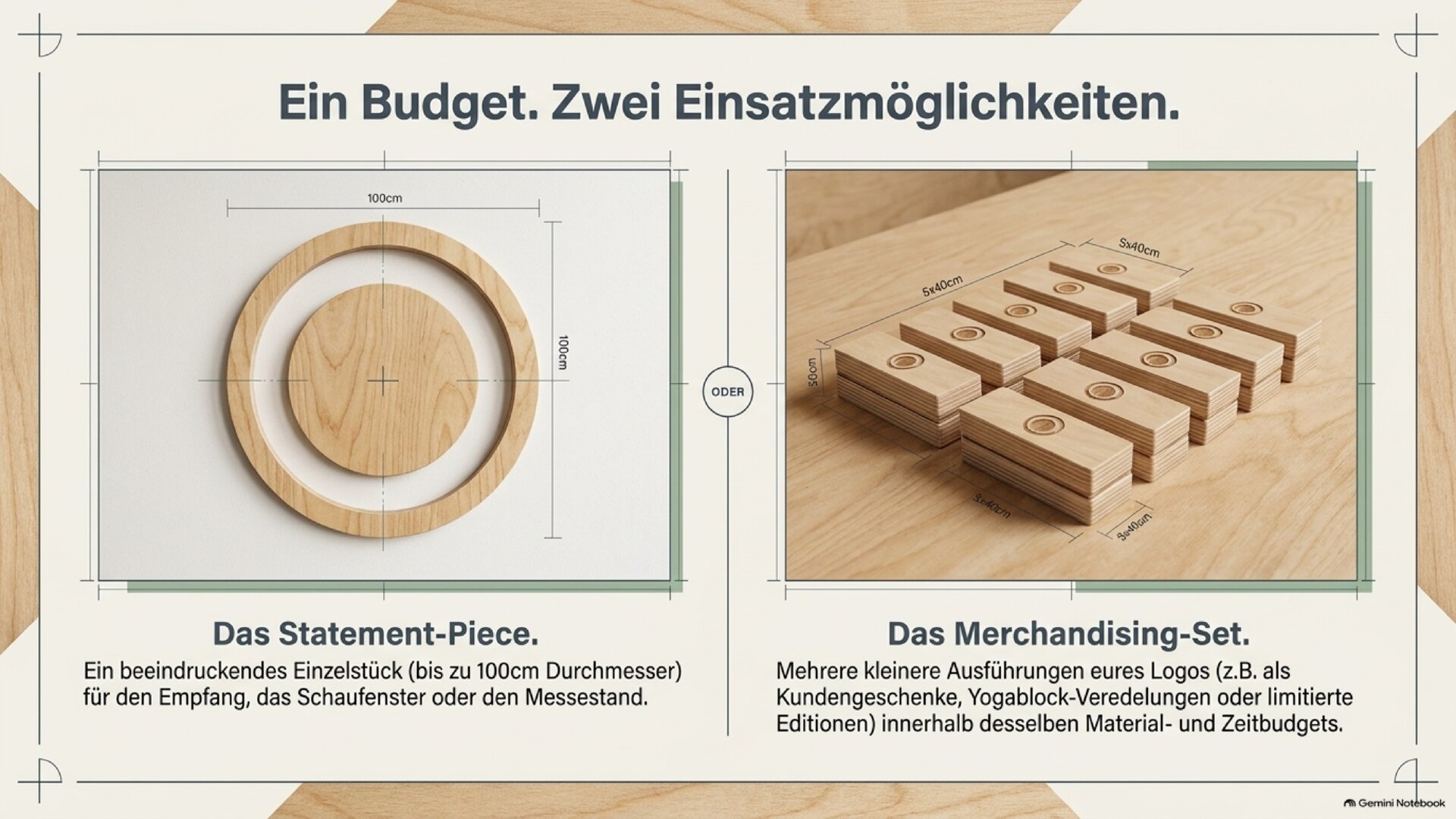 Premium Wooden Logos 4