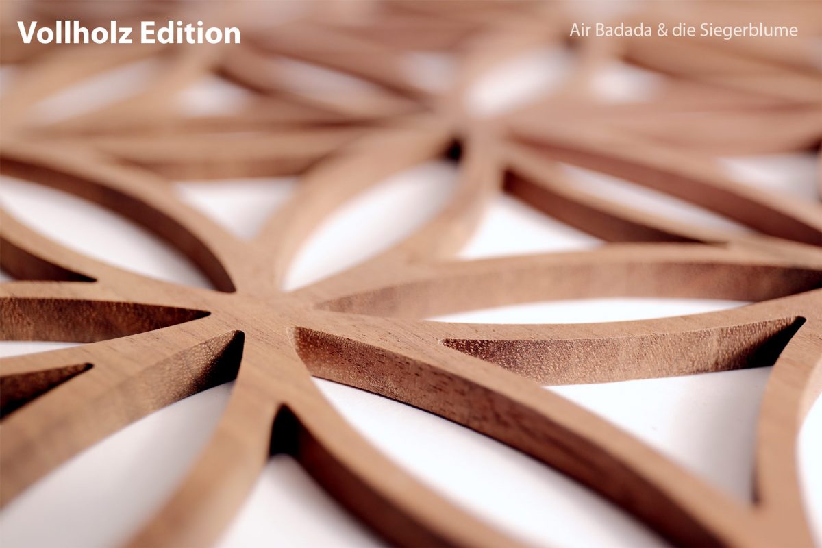 Blume Des Lebens Groß Aus Holz, Handarbeit - Pythagoras Institut Shop